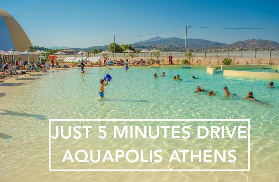 Nesto Athens Airport Lägenhet Spáta Exteriör bild