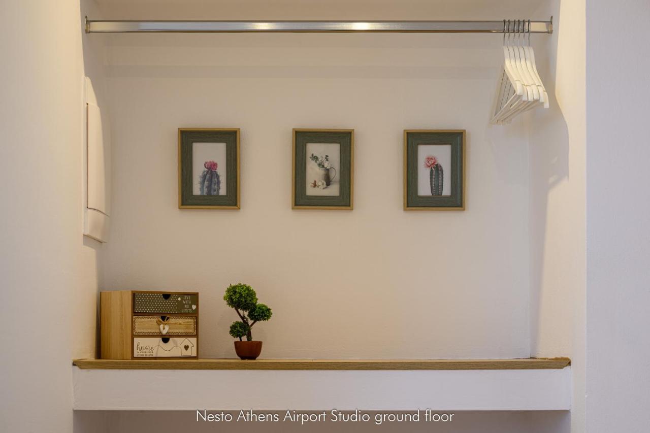 Nesto Athens Airport Lägenhet Spáta Exteriör bild